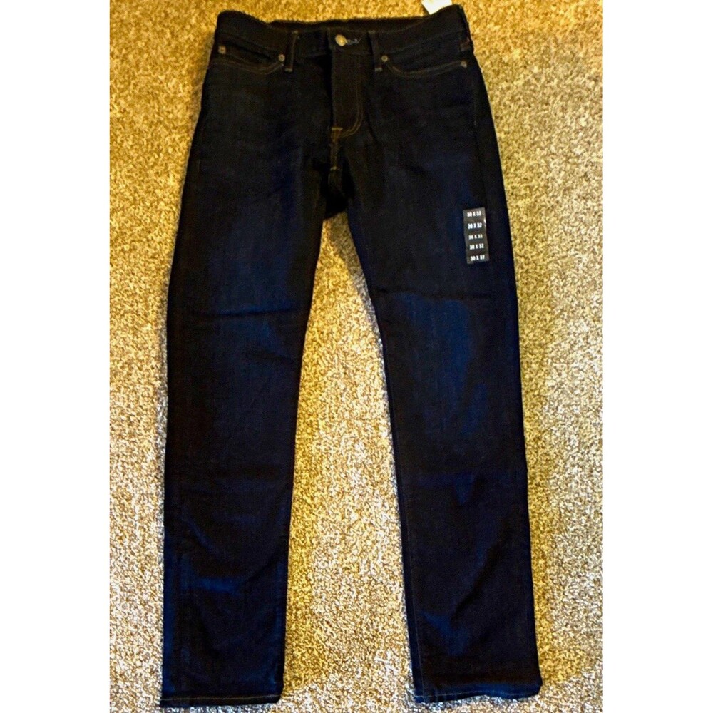 Abercrombie & Fitch Nepsal Skinny Fit Dark Wash Blue Stretch Denim Jeans NWT